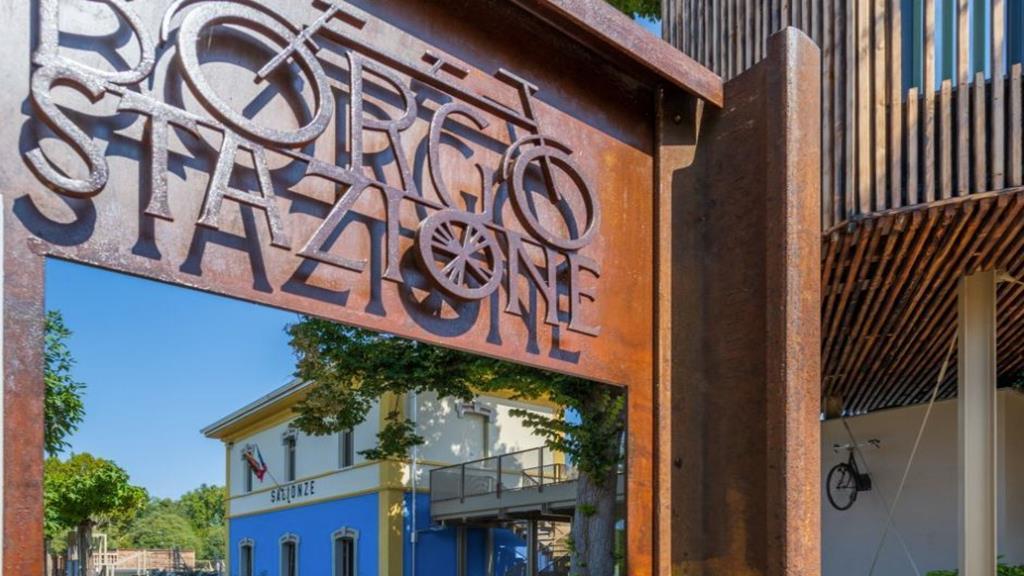 Borgo Stazione Bike Inn Valeggio sul Mincio Zewnętrze zdjęcie